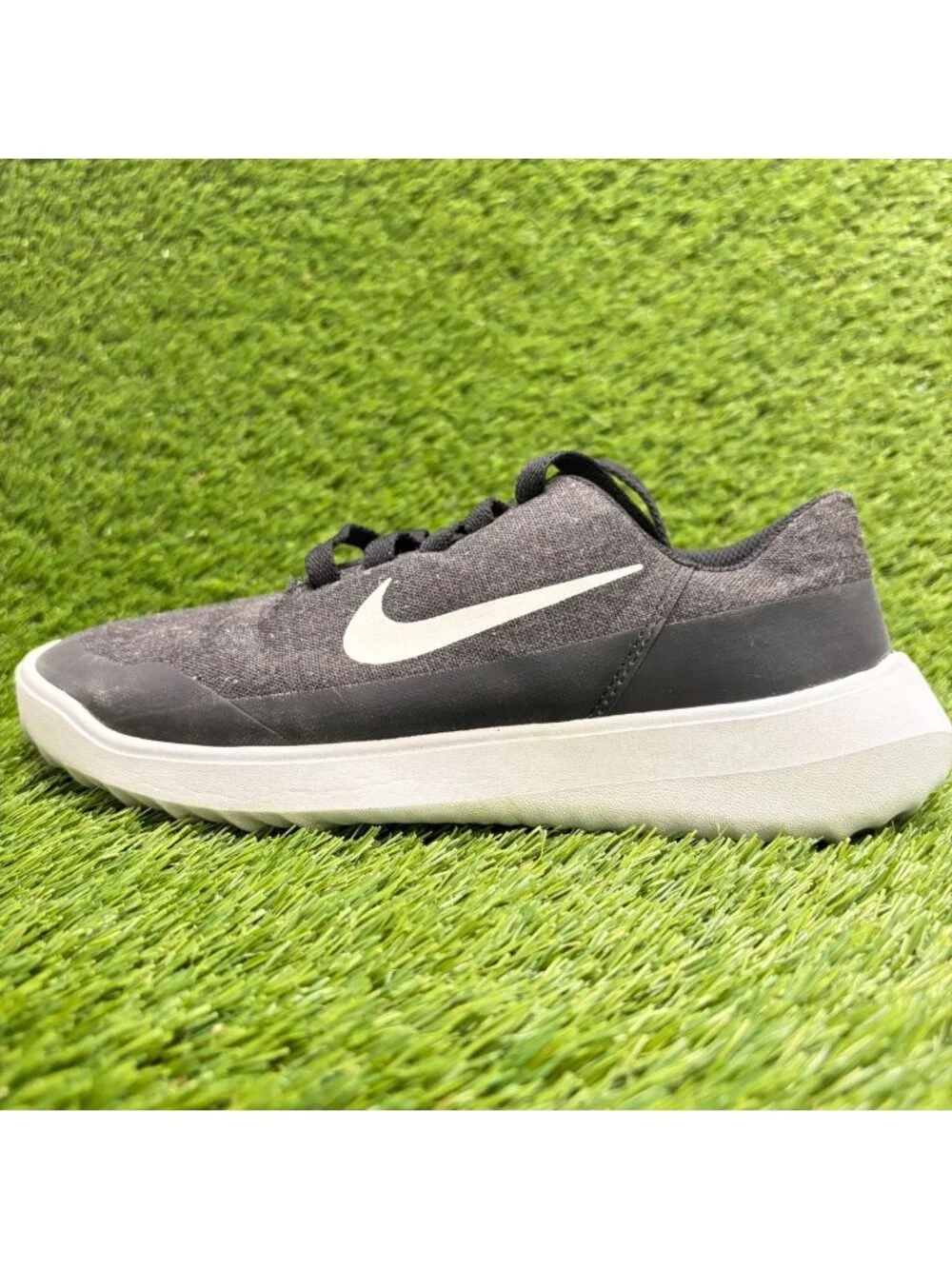 Nike Victory G Lite Mens Size 6.5 Black White Athletic Spikeless Golf Shoes